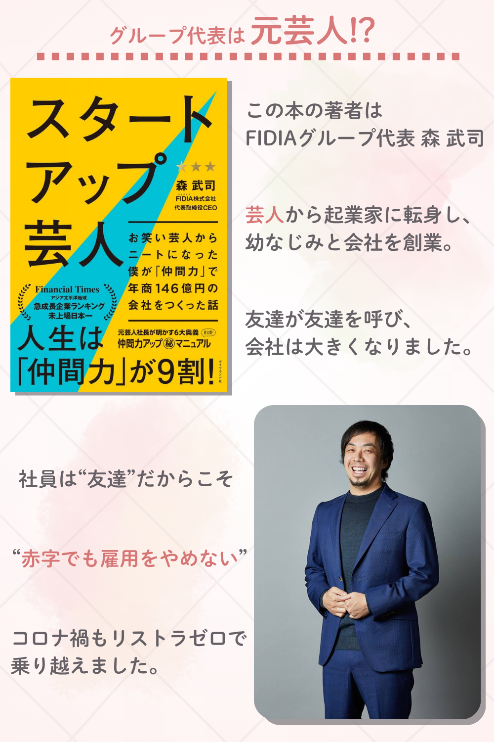代表取締役 森武司 著の書籍紹介