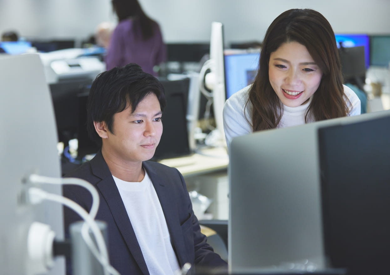 社員の写真