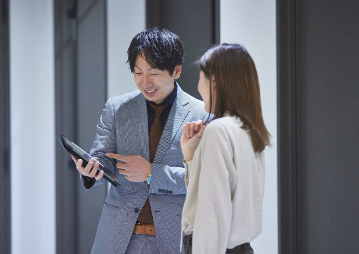 社員の写真