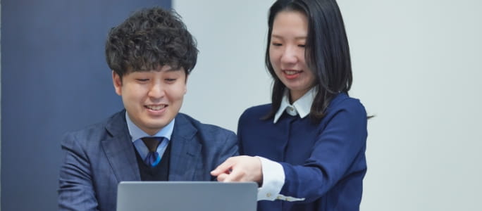 社員の写真