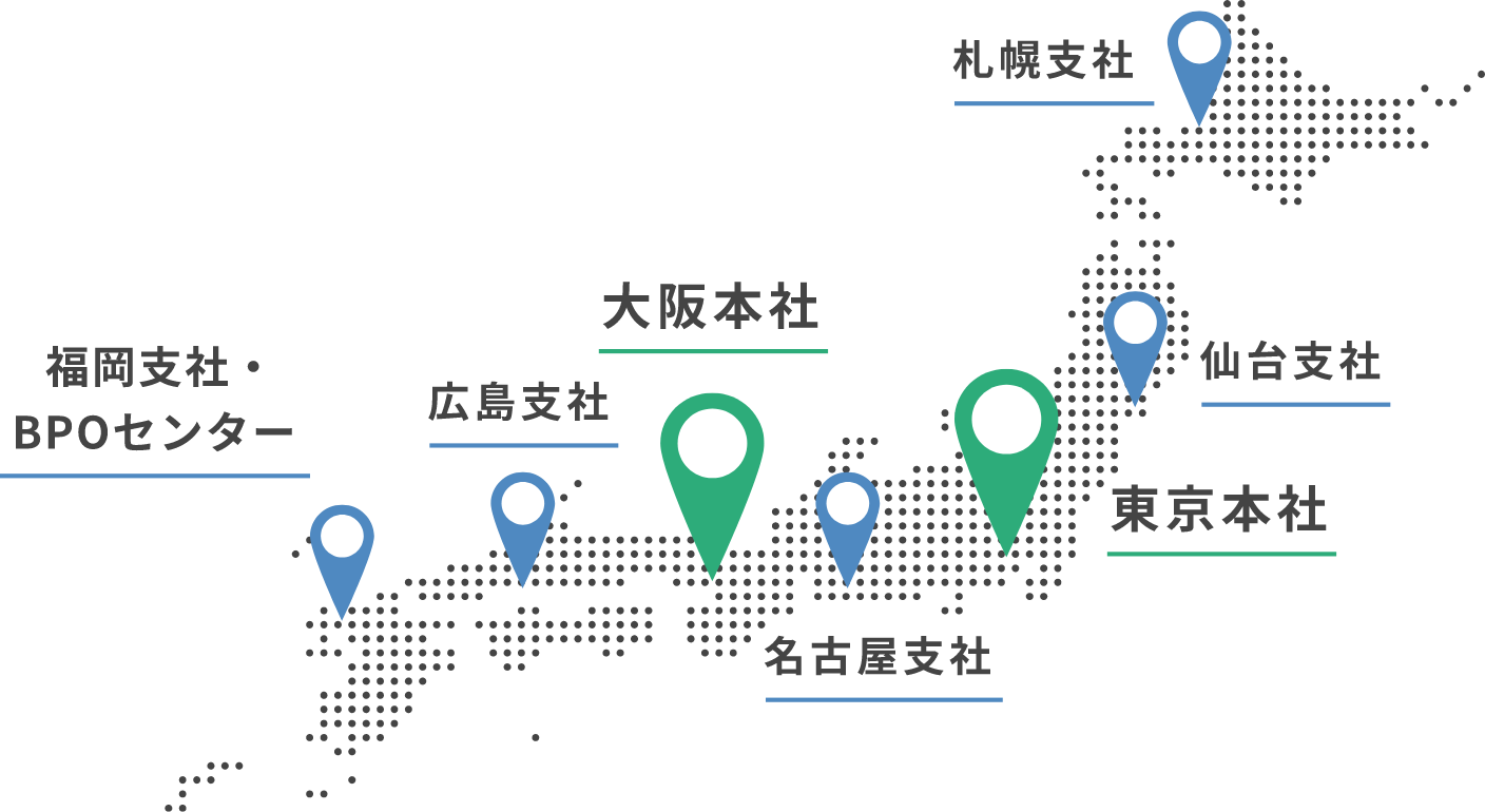 拠点の地図