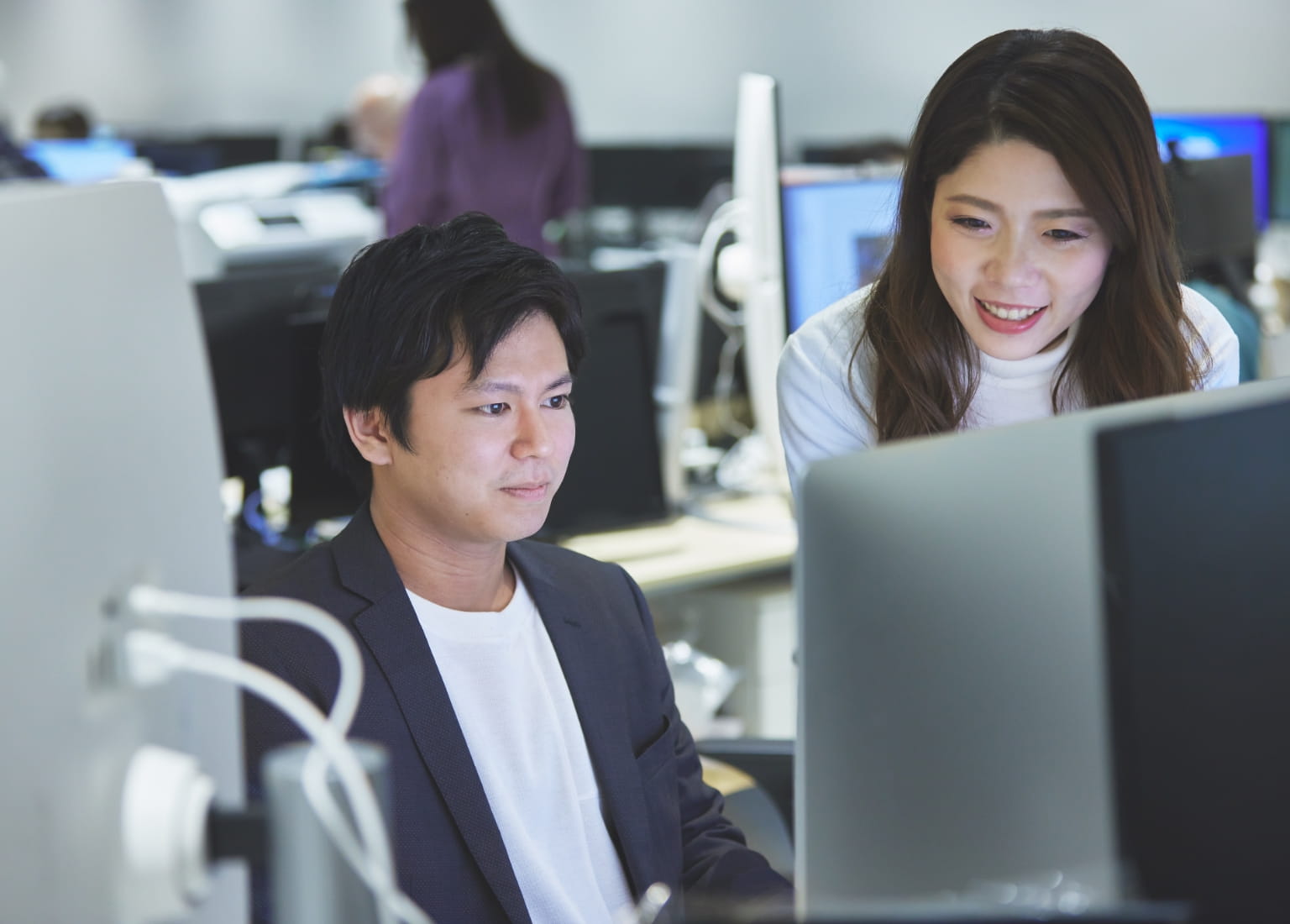 社員の写真