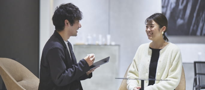 社員の写真
