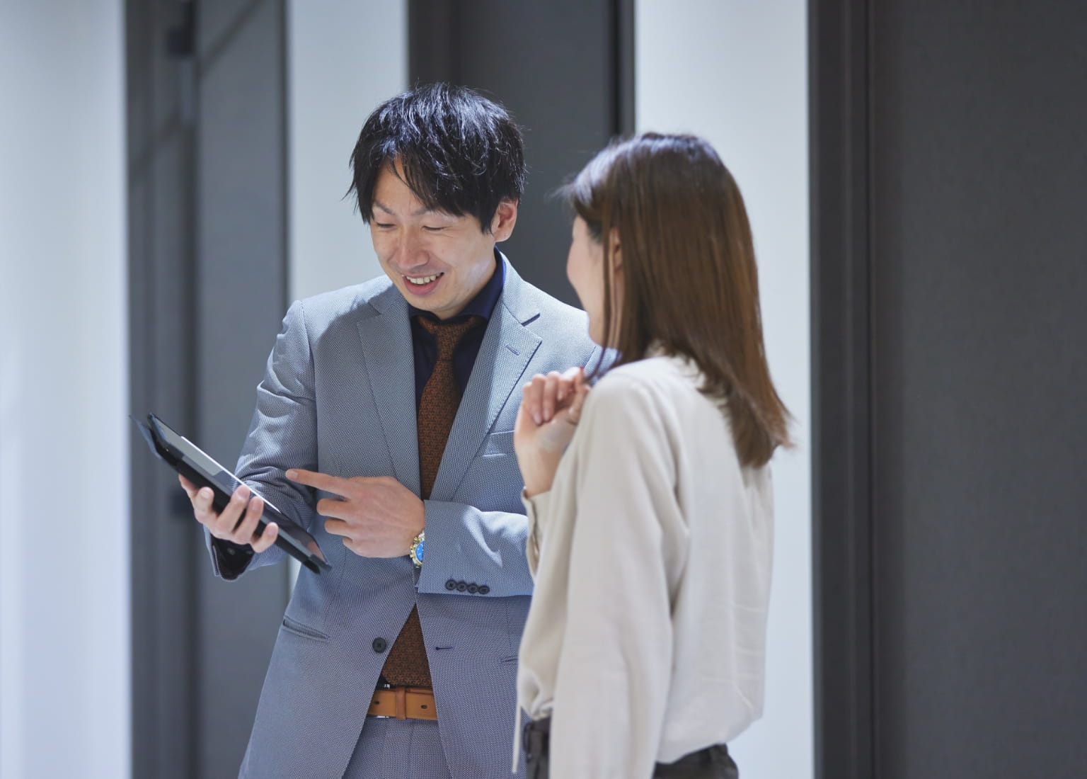 社員の写真