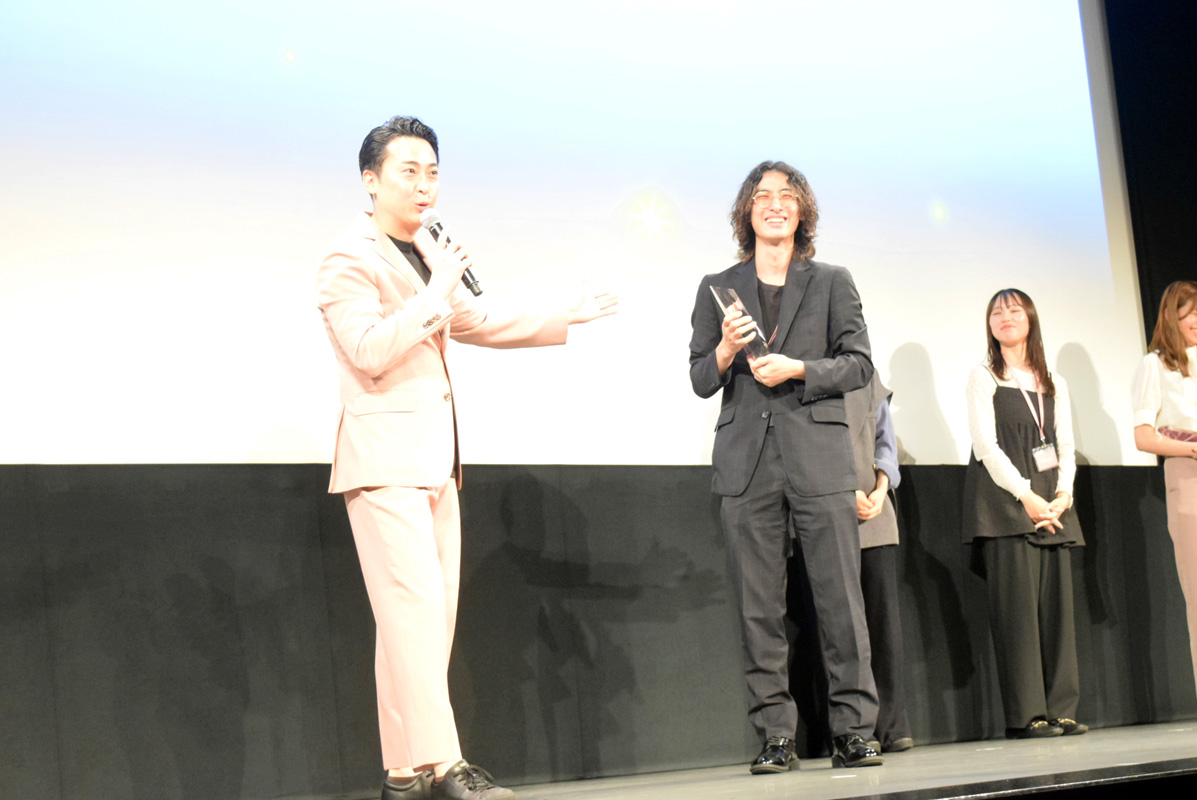 MVPを受賞した宮本泰己さん